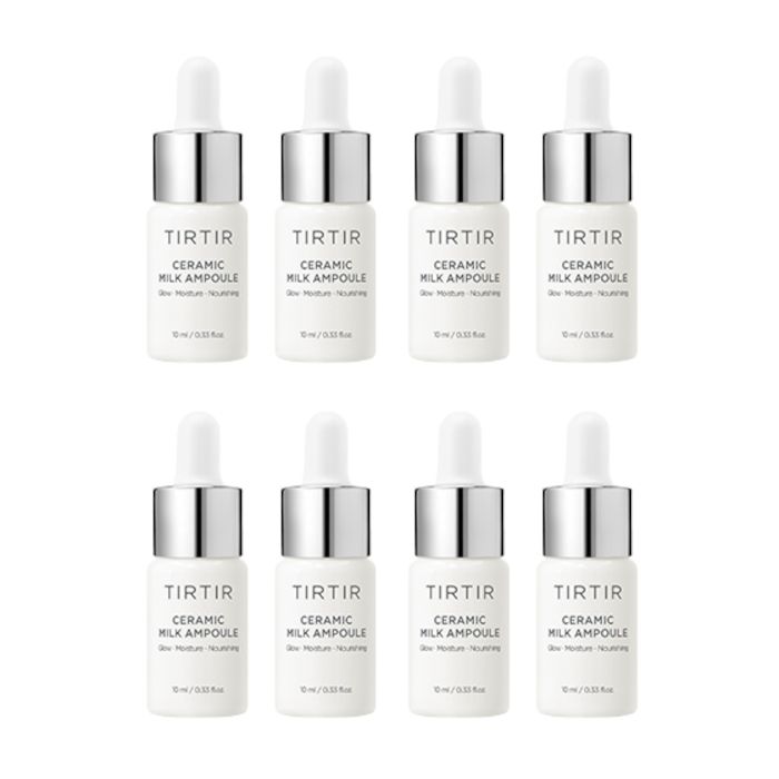 TIRTIR Ceramic Milk Ampoule - 10ml (8ea) Set