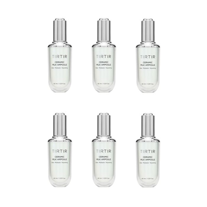 TIRTIR Ceramic Milk Ampoule - 40ml (6ea) Set