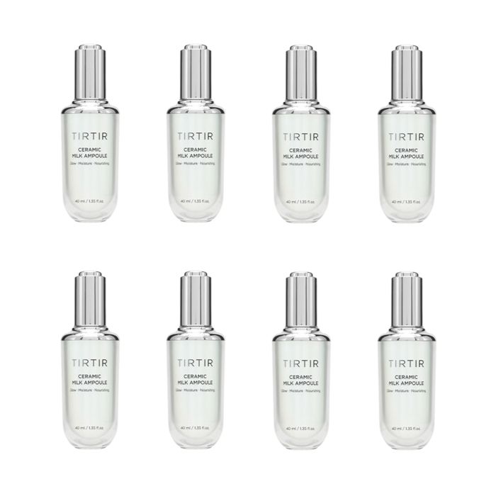 TIRTIR Ceramic Milk Ampoule - 40ml (8ea) Set