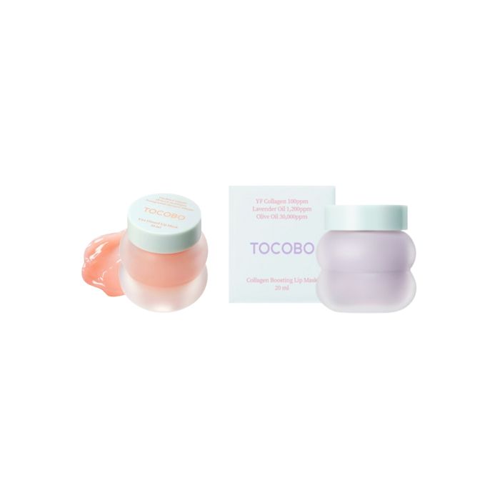 TOCOBO Vita Glazed Lip Mask + Collagen Boosting Lip Mask Set
