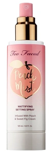 Too Faced Peach Mist Mattifying Setting Spray