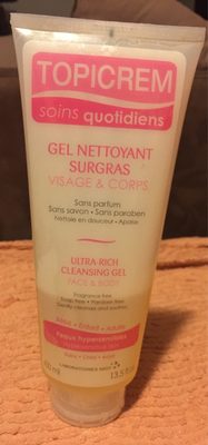 Gel nettoyant surgras
