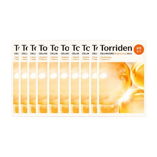 Torriden Cellmazing Vita C Brightening Mask - 26ml x 10pcs