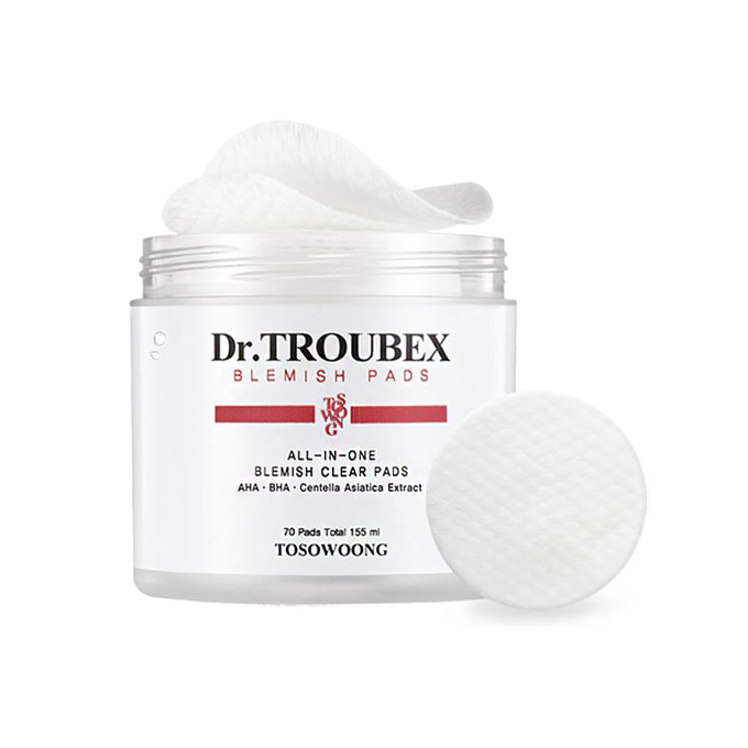 TOSOWOONG Dr. troubex All in One Blemish Clear Pads