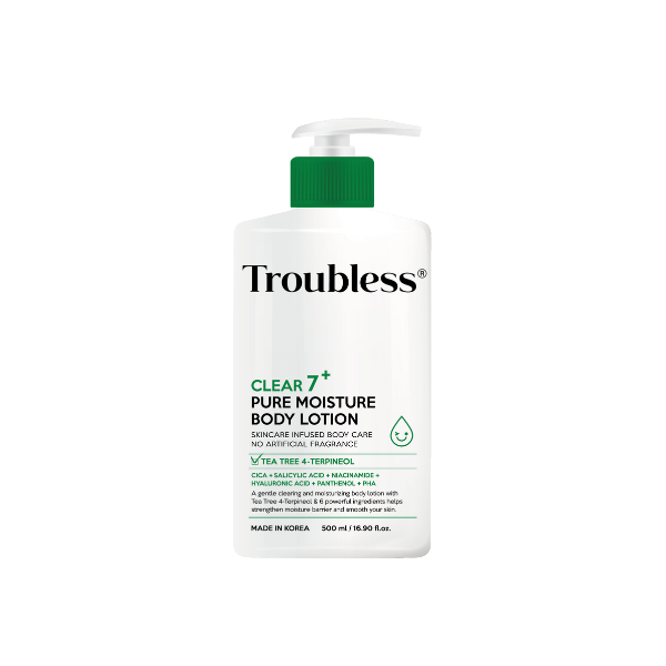 Troubless Clear 7 Plus Pure Moisture Body Lotion - 500ml