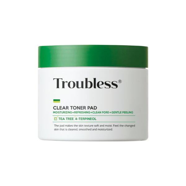Troubless Clear Toner Pad - 60pcs