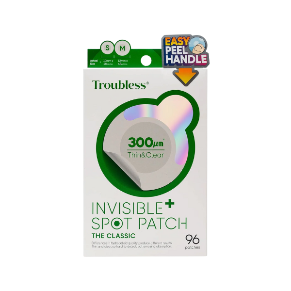 Troubless Invisible Plus Spot Patch The Classic - 96pcs