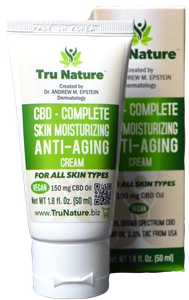 Tru Nature CBD- Complete Skin Moisturizing Anti-aging Cream