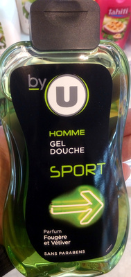 Homme gel douche sport