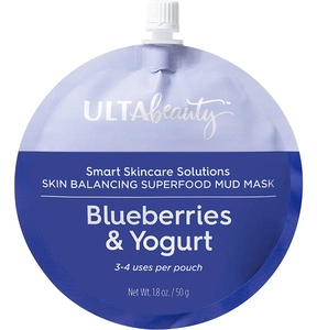 ULTA Beauty Smart Skin Care Solutions Skin Balancing Superfood Mud Mask. Blueberries & Yogurt