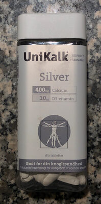 Silver 400mg Calcium og 10 D3-vitamin
