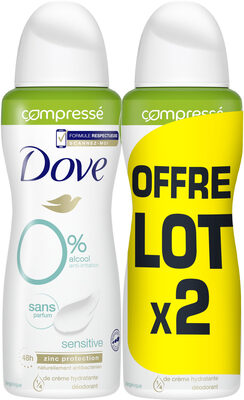 Dove deo zero hypo 100mx2