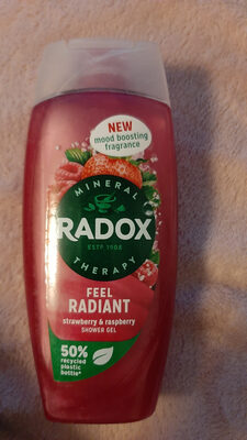 Radox strawberry and rasberry shower gel