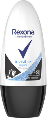 Rexona Déodorant Femme Bille Anti-Transpirant Invisible Aqua 50ml