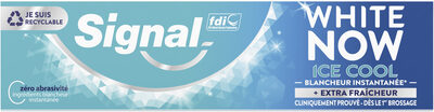 Signal Dentifrice Blancheur White Now Ice Cool 75ml