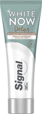 Signal White Now Dentifrice Détox Argile Minérale & Coco 75ml
