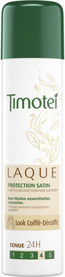 Timotei Protection Satin Laque Aux Huiles Essentielles Naturelles - Fixation Forte 250ml