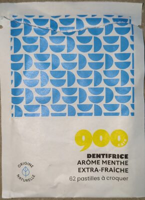 900 dentifrice arôme menthe extra fraiche