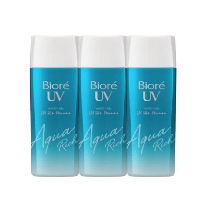 Unknown Biore UV Aqua Rich Watery Gel (3ea) Set