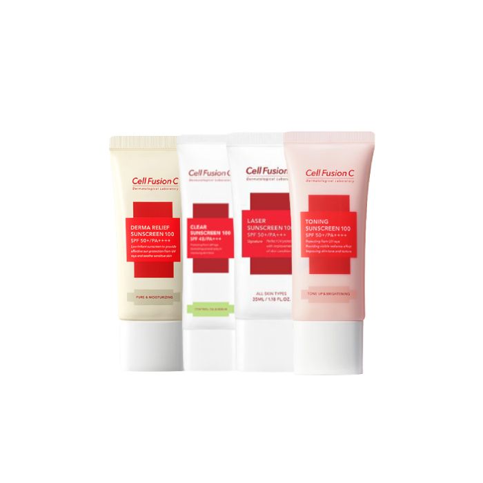 Unknown Cell Fusion C Best Sunscreen Set