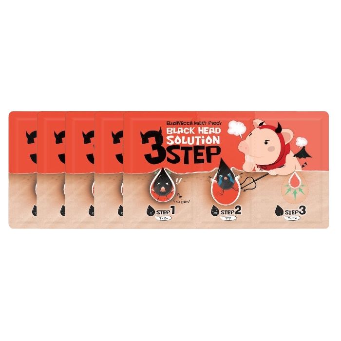 Unknown Elizavecca Black Head Solution 3 Step Kit (5ea) Set