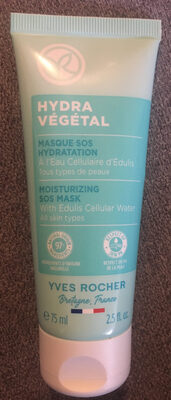 hydravegetal masque hydratant