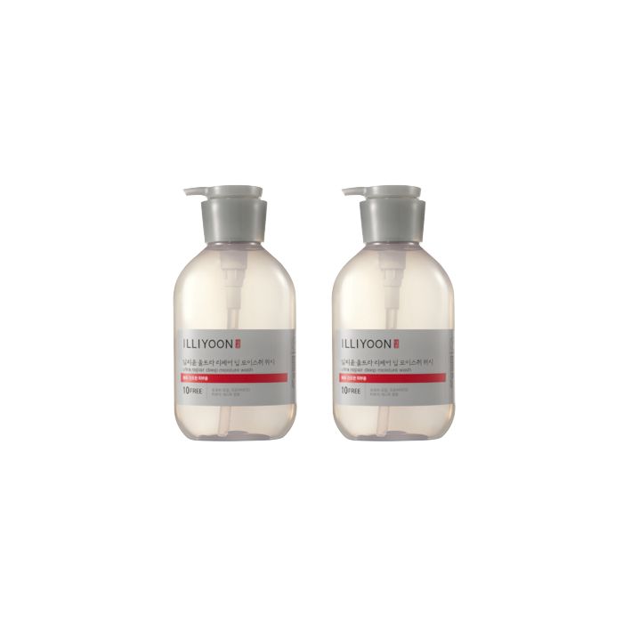 Unknown ILLIYOON Ultra Repair Moisture Wash- 500ml (2ea) Set