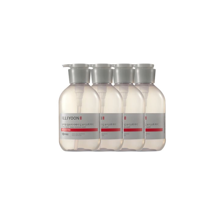 Unknown ILLIYOON Ultra Repair Moisture Wash- 500ml (4ea) Set