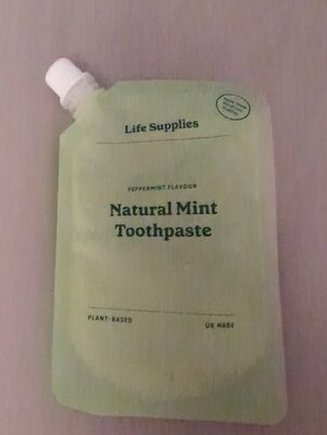 Natural Mint Toothpaste