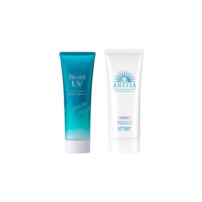 Unknown Shiseido X Kao Sun Protection Set