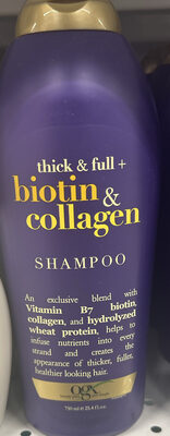 thick & full biotin & collagen shampoo