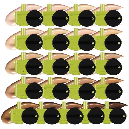 Unleashia Satin Wear Healthy-Green Cushion RE-FEEL SPF30 PA++ (+ Puff) - 15g