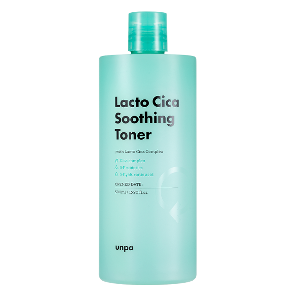 unpa Lacto Cica Soothing Toner - 500ml