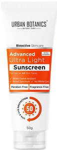 UrbanBotanics Advanced Ultra Light Sunscreen 50 SPF Pa+++