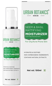 UrbanBotanics Mattyfying Moisturizer With Neem & Basil Extract