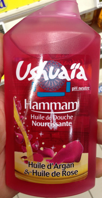 Huile de douche nourrissante hammam à l'huile d'Argan et à l'huile de rose