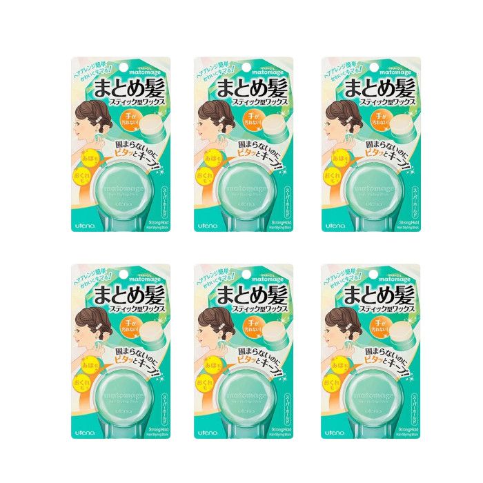 Utena Matomage Hair Styling Stick -13g - Super Hold (6ea) Set