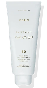 V.SUN Instant Vacation Sensitive Body Sun Cream SPF 50