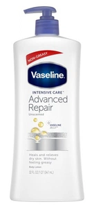 Vaseline Body Cream Unfragranced Advanced Repair
