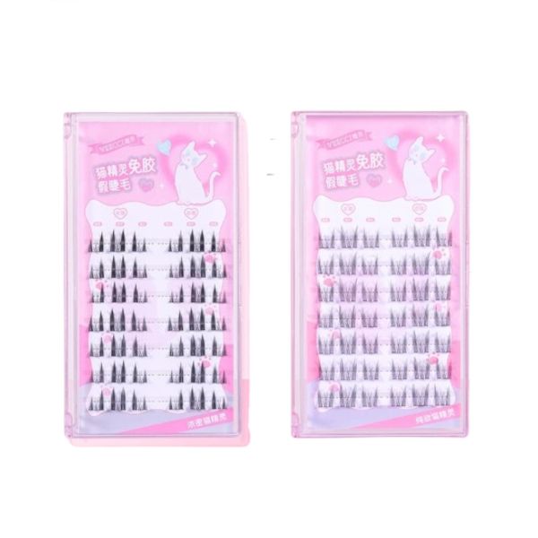 VEECCI Cat Elf Self-Adhesive False Eyelashes - 42pcs