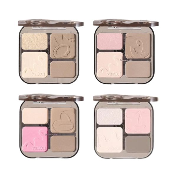 VEECCI Free Easy-to-draw Highlight Contour Copmact - 8g
