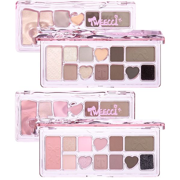 VEECCI Ribbon Fantasy Eleven Colors Eyeshadow Palette - 9.3g