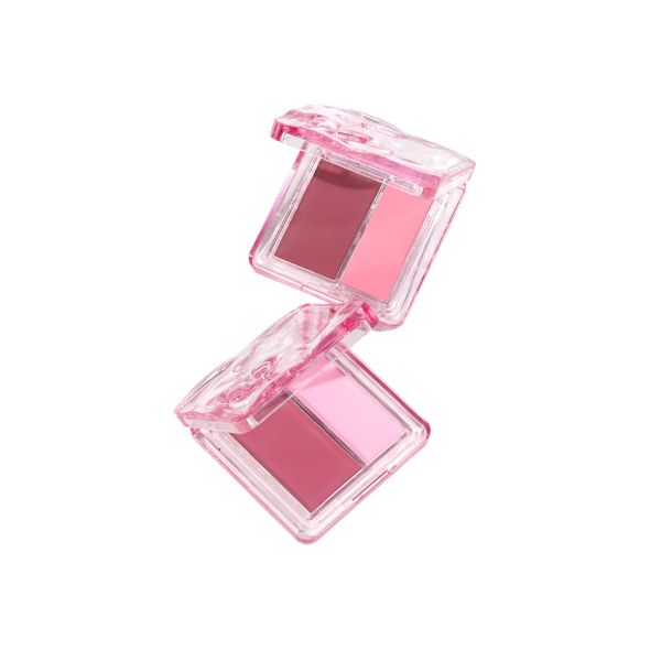 VEECCI Two Tone Glowy Dewy Blush Cream - 2.8g