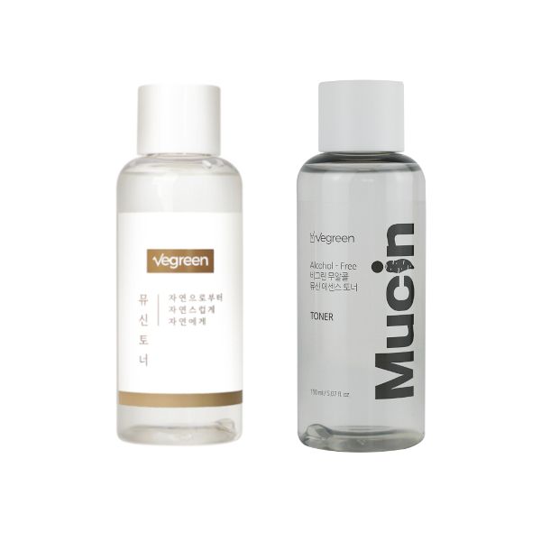 VEGREEN Alcohol-Free Nature Mucin Essence Toner - 150ml
