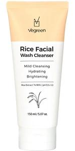 VEGREEN Rice Facial Wash Cleanser