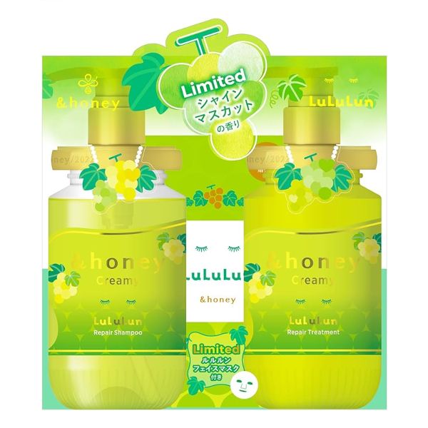 ViCREA & honey Creamy Lululun Repair Shampoo & Treatment Set (Limited Set) - 1 set