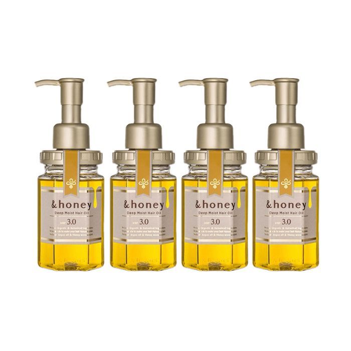 ViCREA & honey Deep Moist Hair Oil Step3.0 - 100ml (4ea) Set