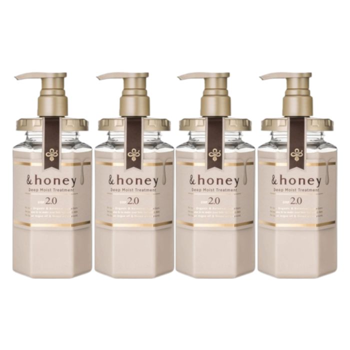 ViCREA & honey Deep Moist Treatment Step2.0 - 445g (4ea) Set