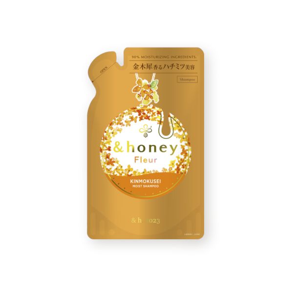 ViCREA & honey Fleur Kinmokusei Moist Shampoo Step1.0 Refill - 350ml