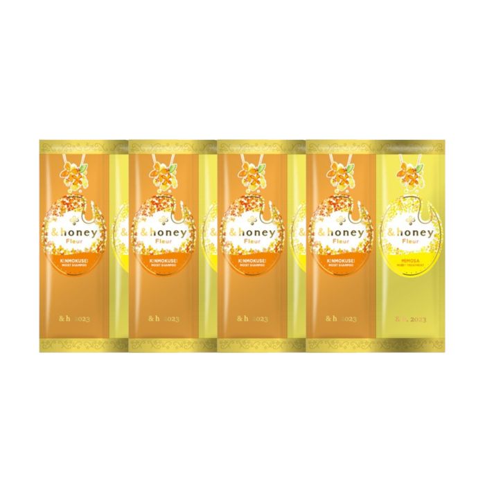 ViCREA & honey Fleur Shampoo & Treatment Trial Set - 10ml+10g - (4ea) Set